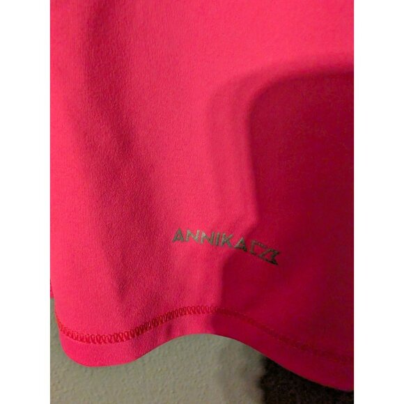 Annika Cutter & Buck 2018 PGA Bellerive Pink Purple DryTec Mock Neck Golf Top XS - Picture 3 of 6
